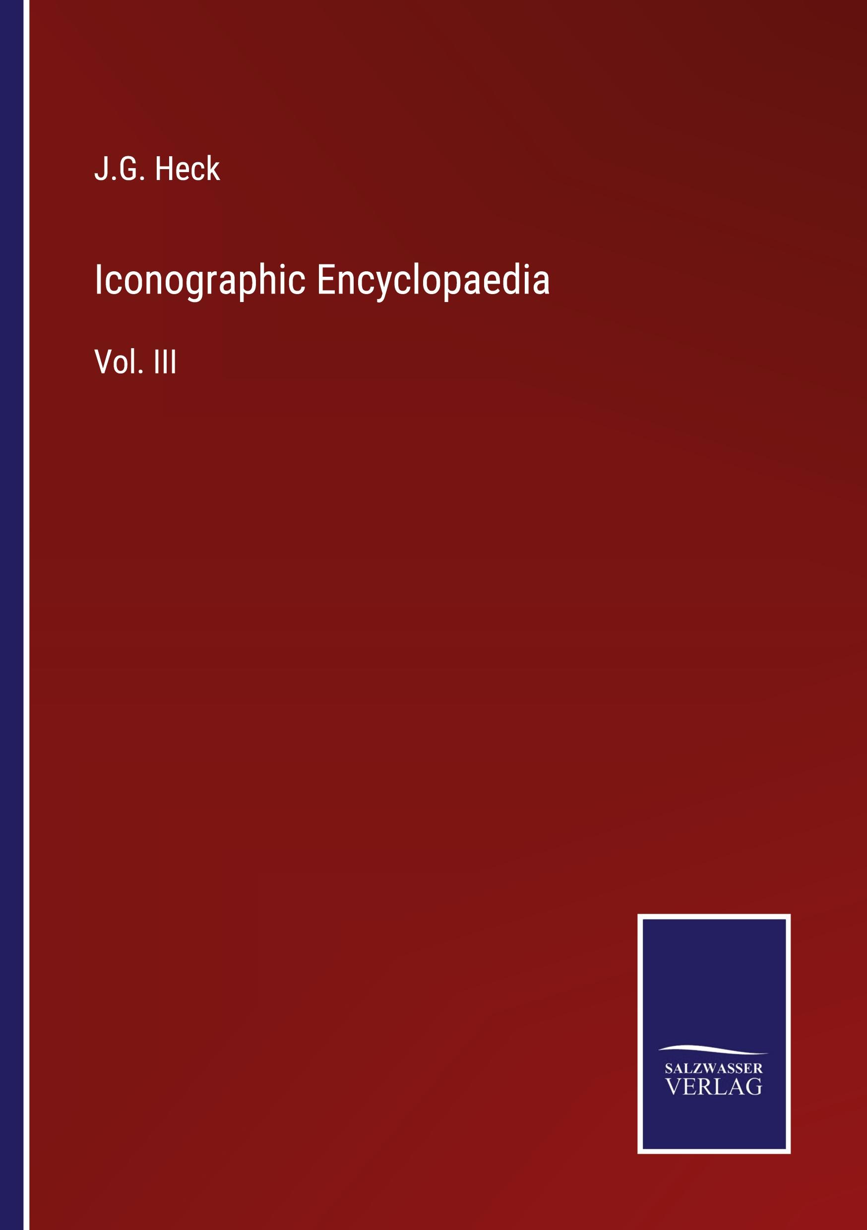 Vorderes Coverbild Iconographic Encyclopaedia