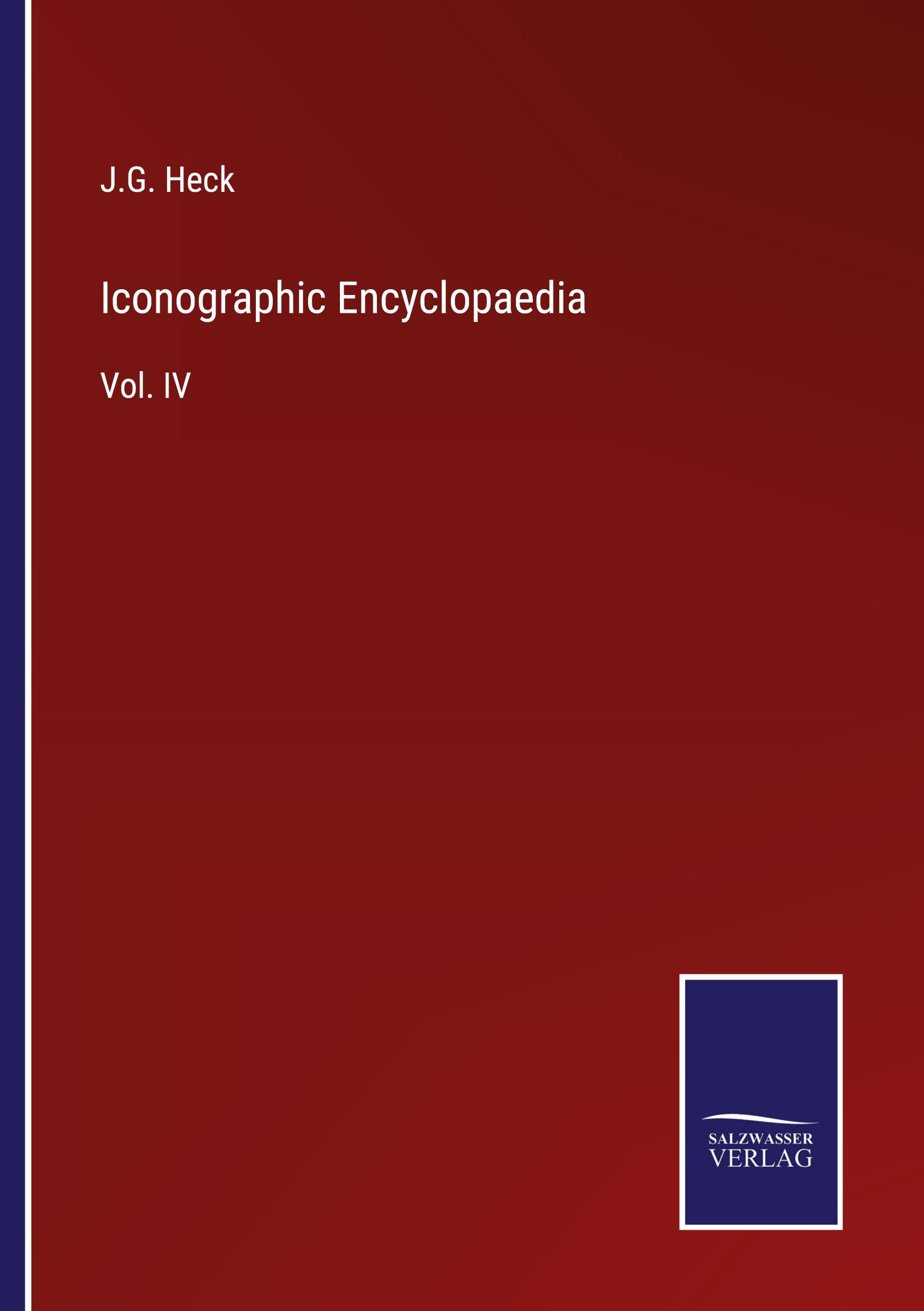 Vorderes Coverbild Iconographic Encyclopaedia