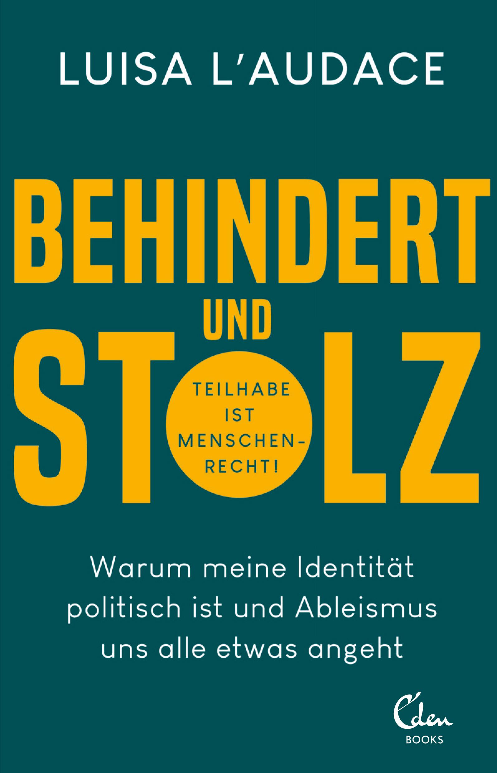 Vorderes Coverbild Behindert und stolz
