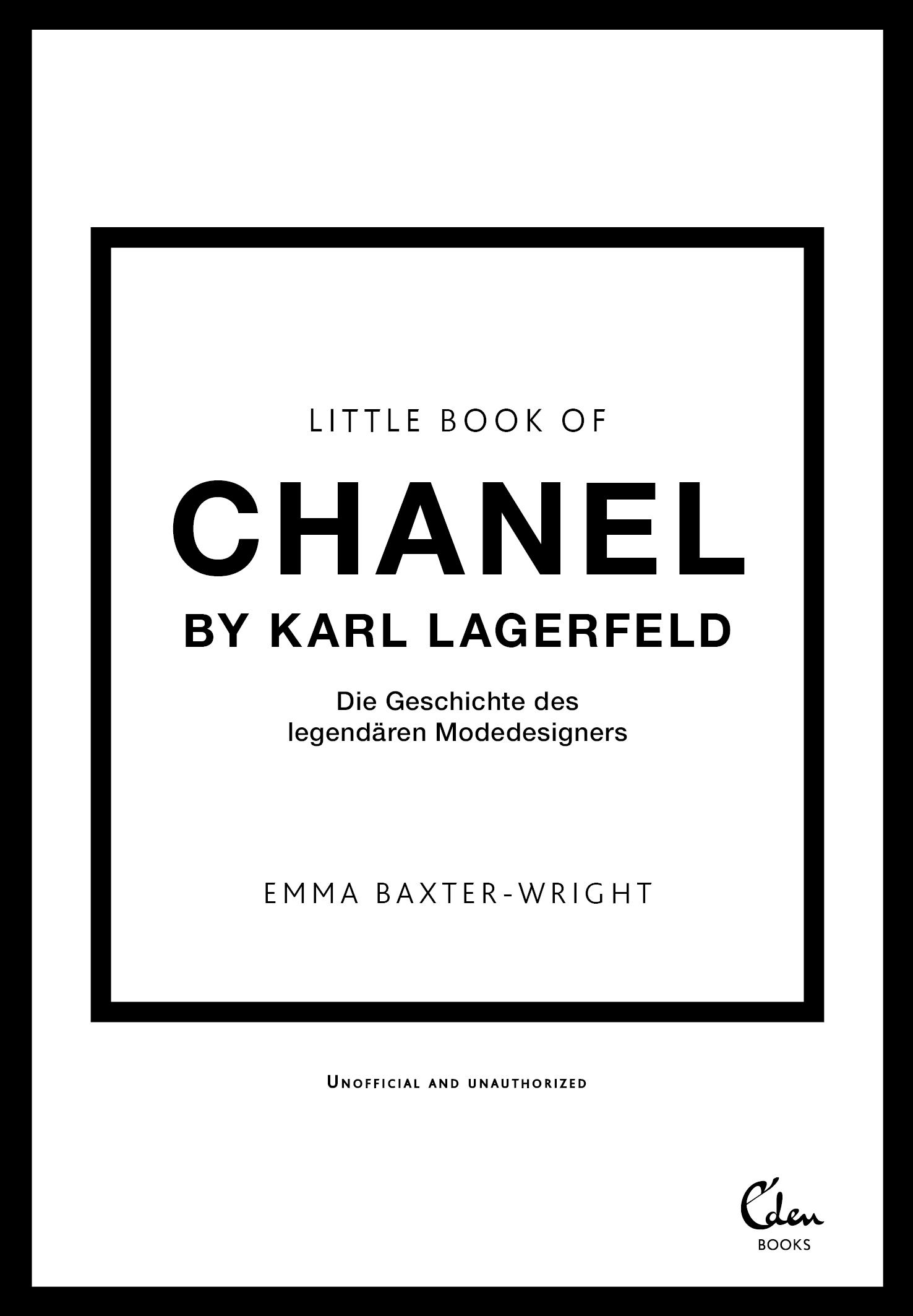 Vorderes Coverbild Little Book of Chanel by Karl Lagerfeld