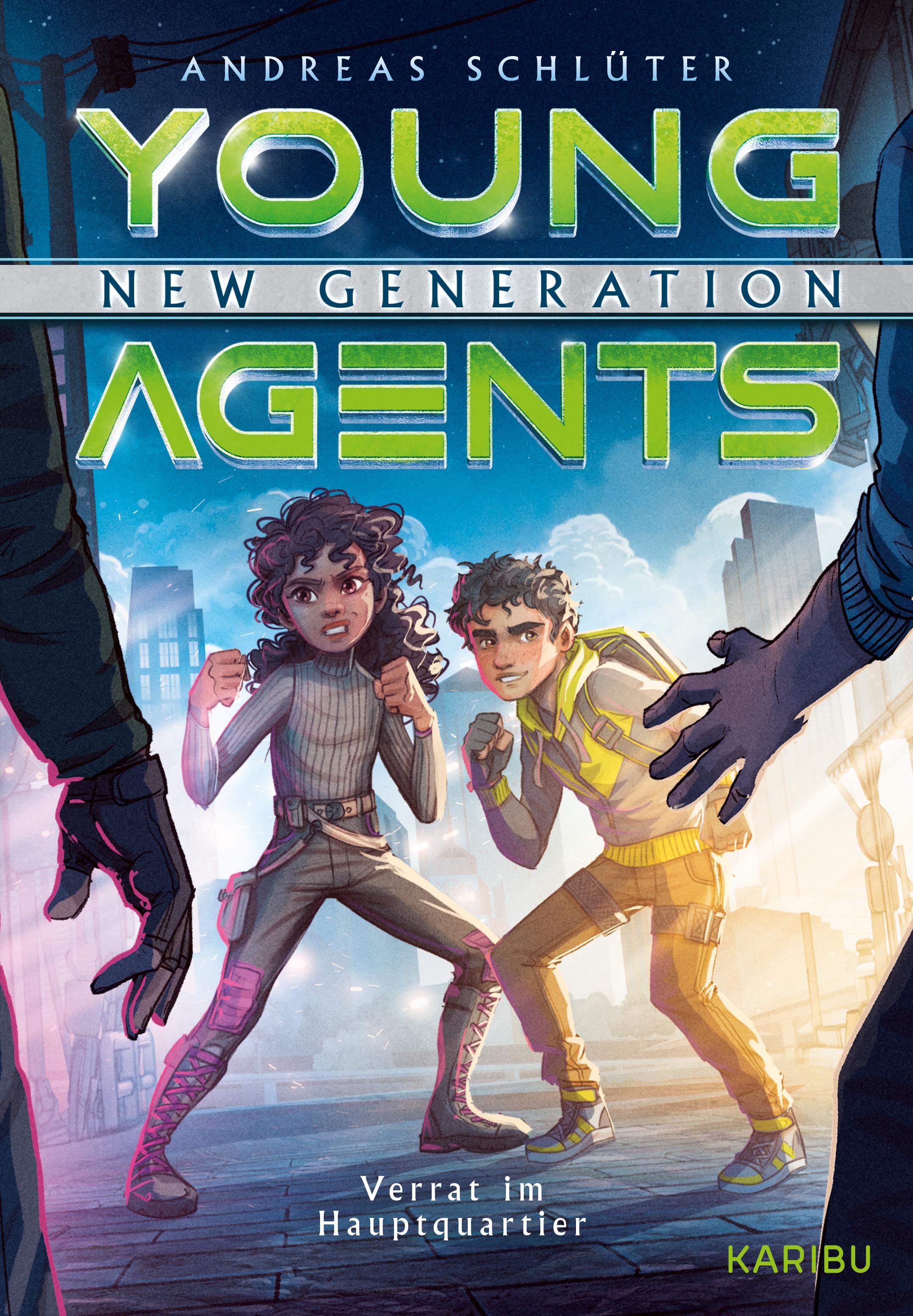 Vorderes Coverbild Young Agents - New Generation (Band 4) - Verrat im Hauptquartier