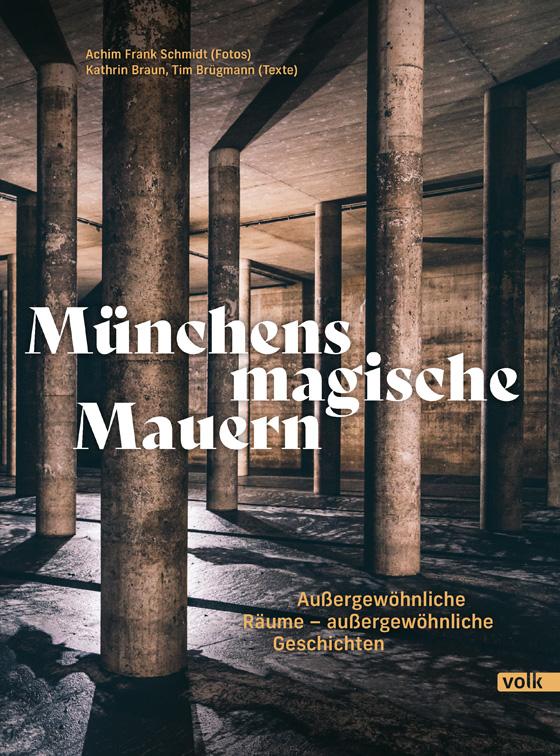 Vorderes Coverbild Münchens magische Mauern