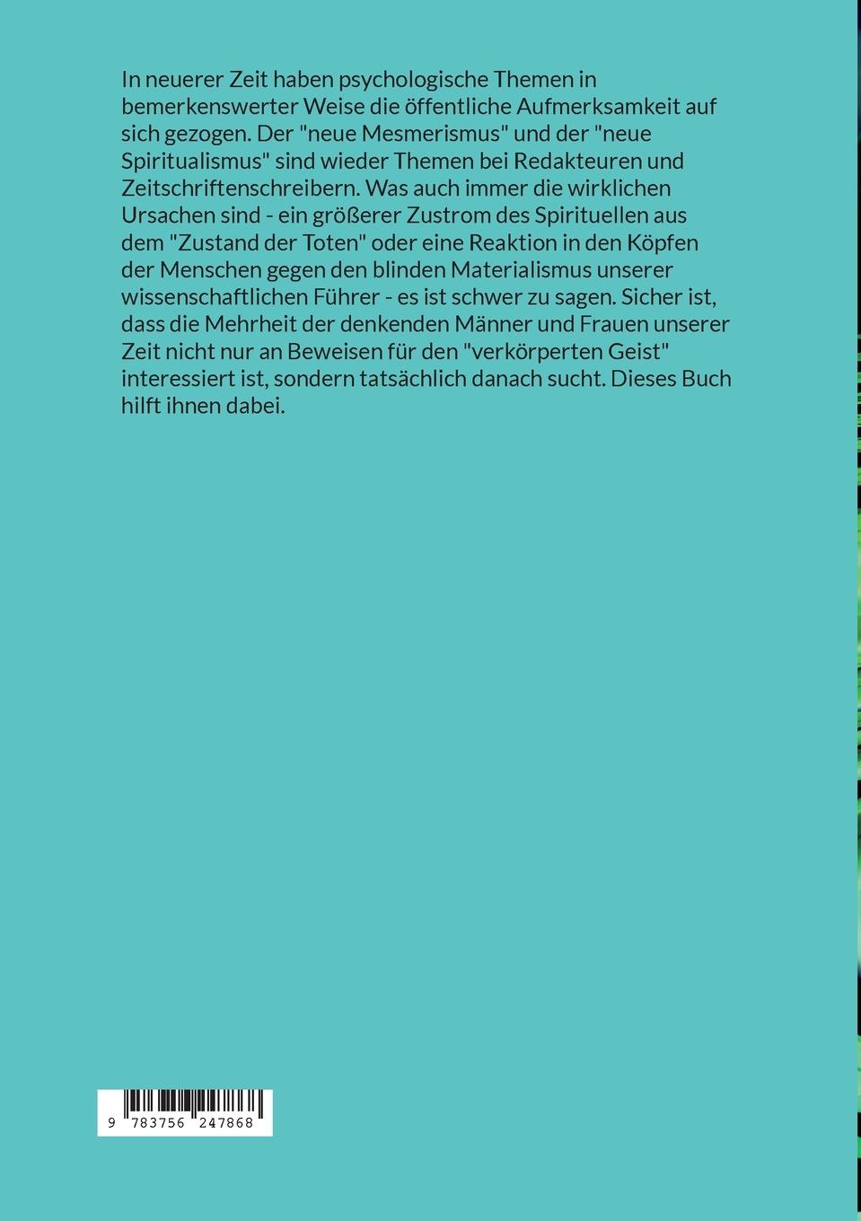 Rückseitencover Wie man Gedanken liest: eine Gebrauchsanweisung