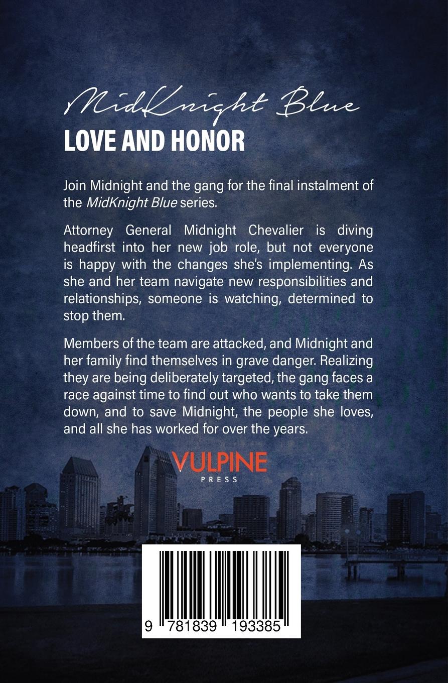 Rückseitencover Love and Honor