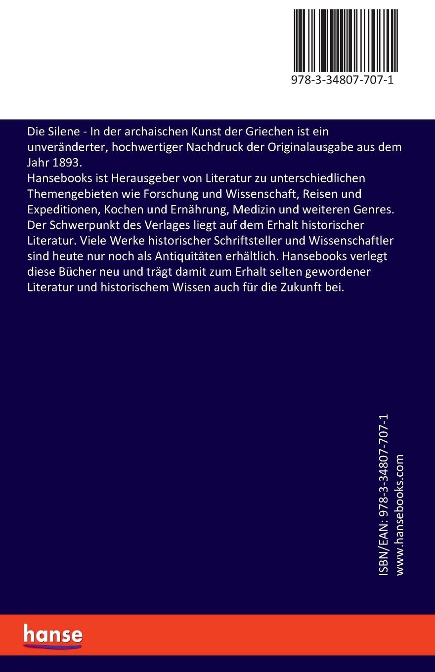 Rückseitencover Die Silene