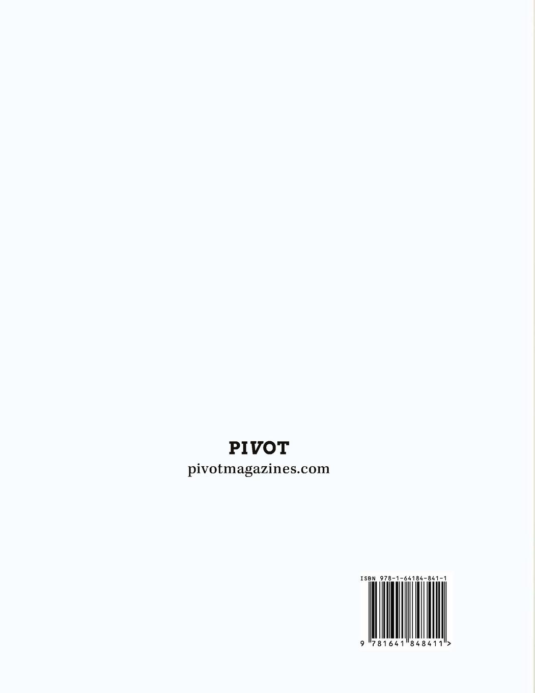 Rückseitencover PIVOT Magazine Founders Edition
