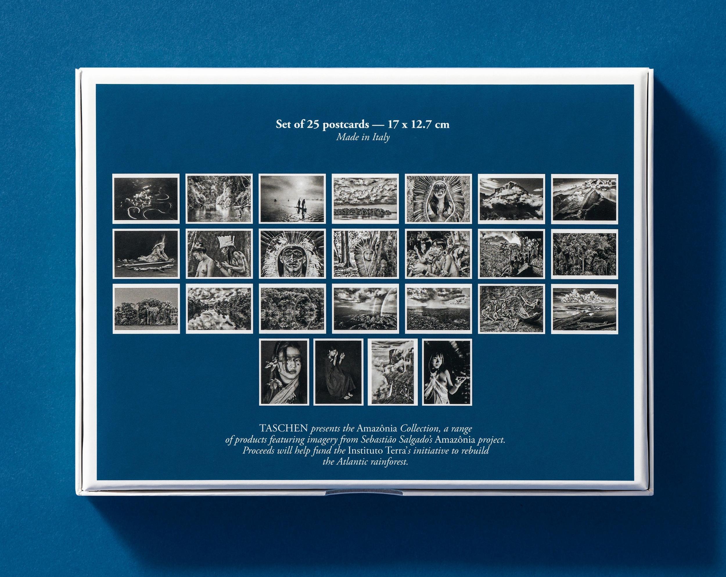 Beispielinhalt (Bild) Sebastião Salgado. Amazônia. Postcard Set