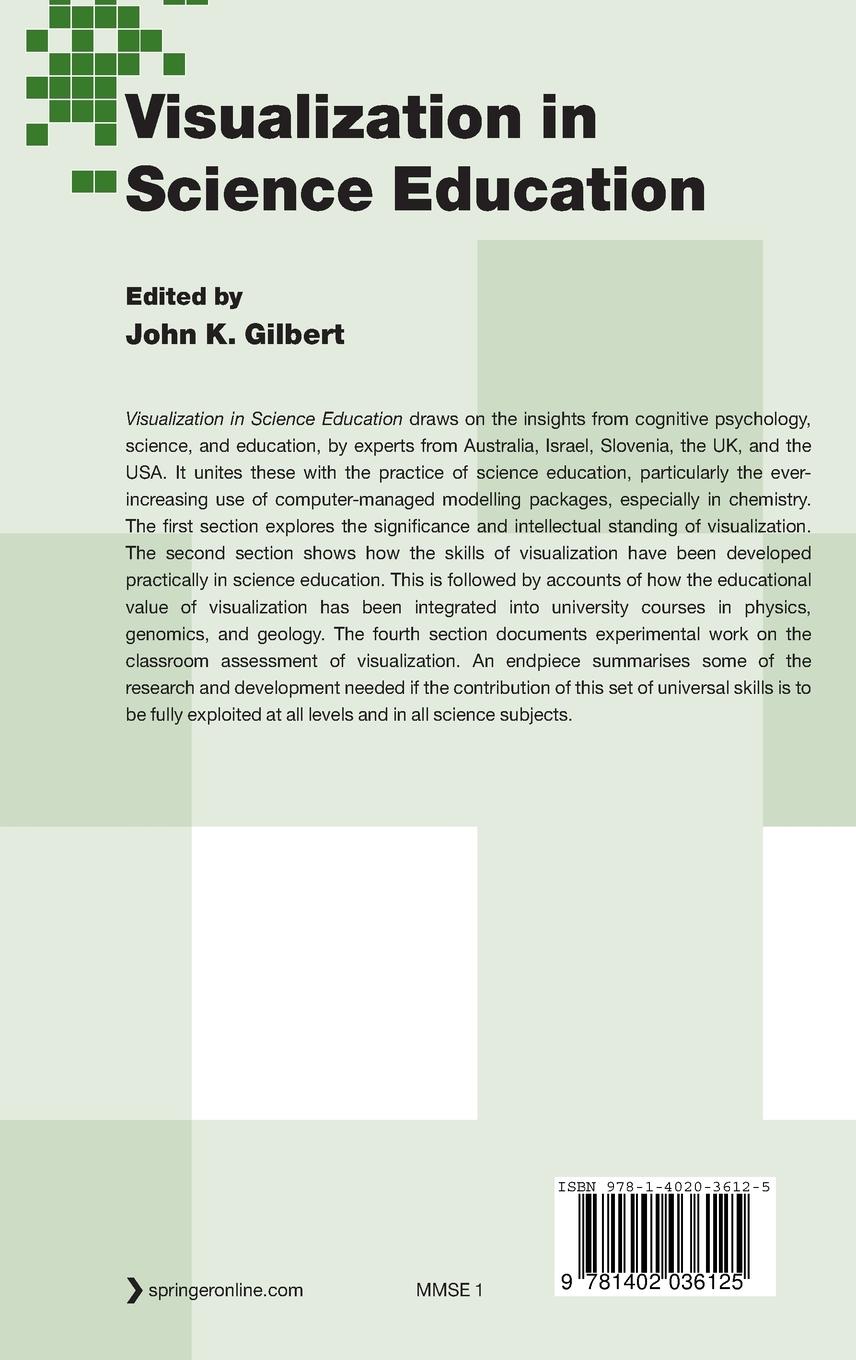 Rückseitencover Visualization in Science Education