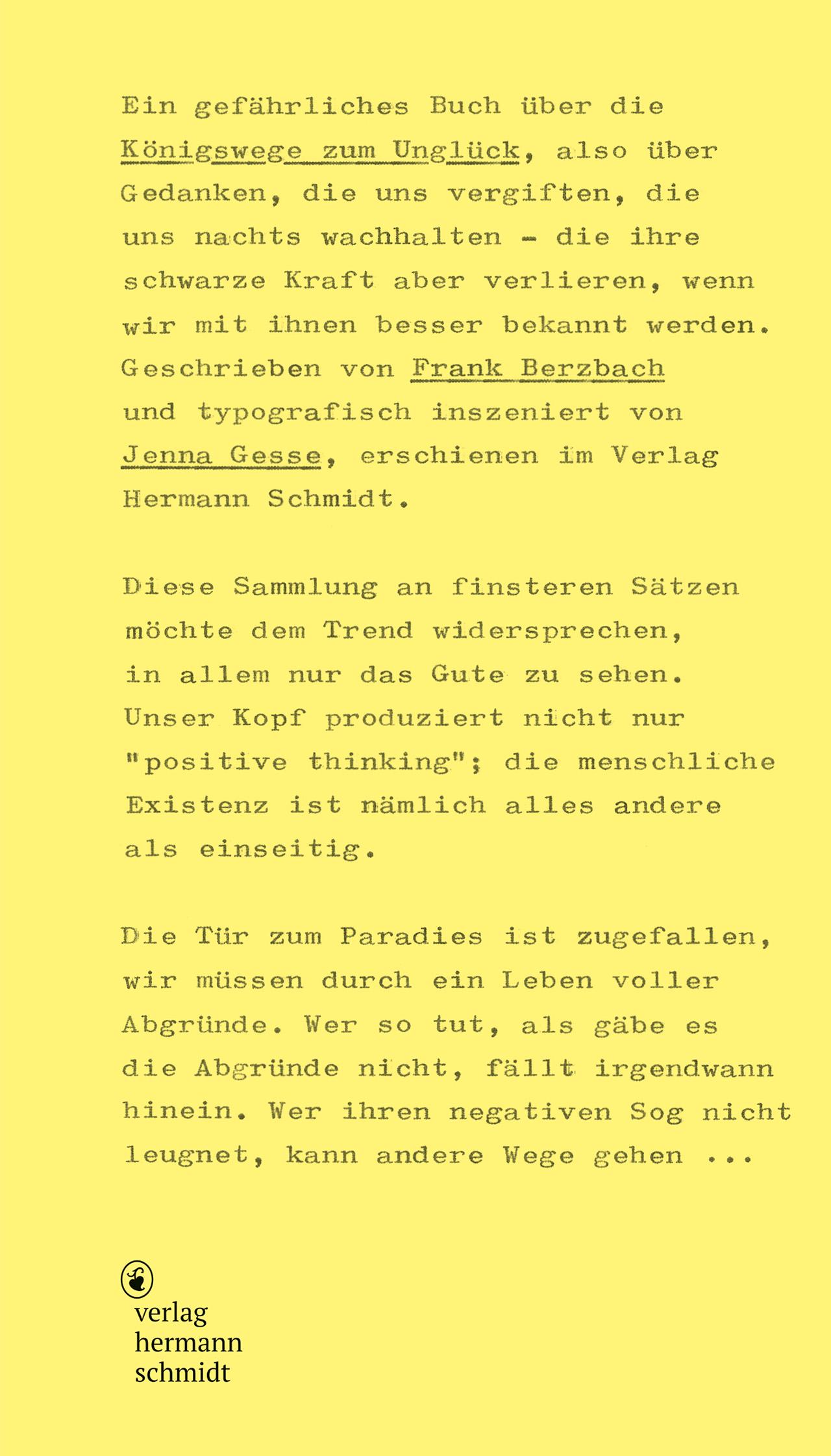 Vorderes Coverbild Königswege zum Unglück