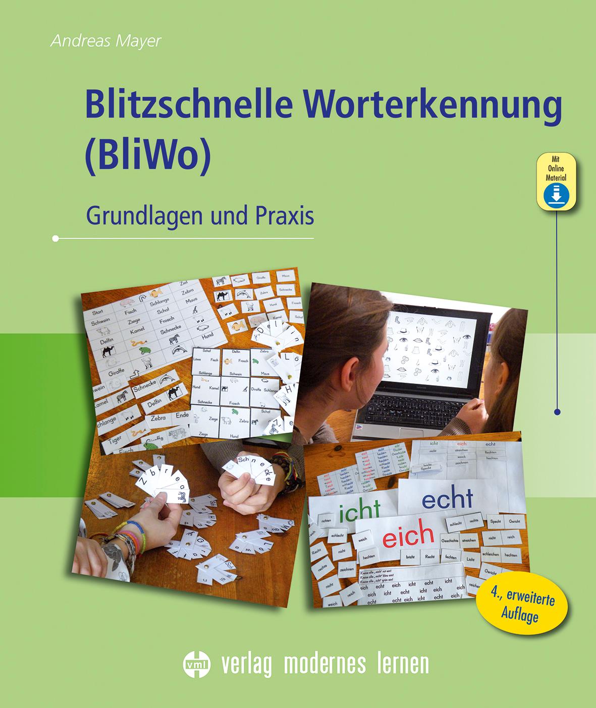 Vorderes Coverbild Blitzschnelle Worterkennung (BliWo)