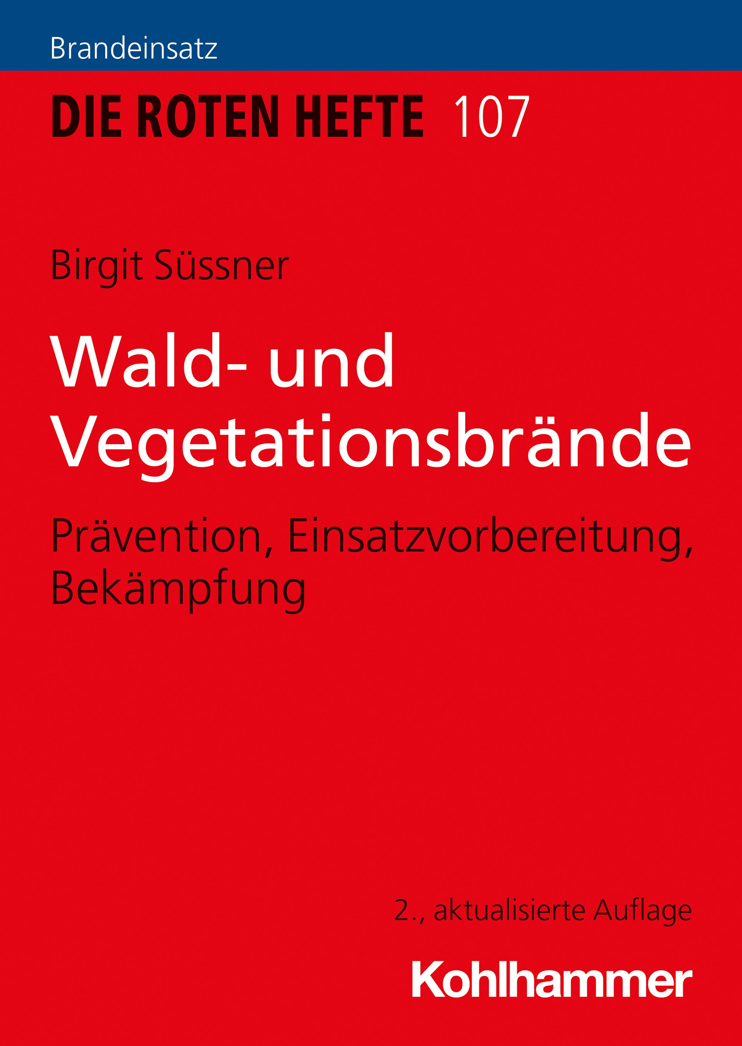 Vorderes Coverbild Wald- und Vegetationsbrände