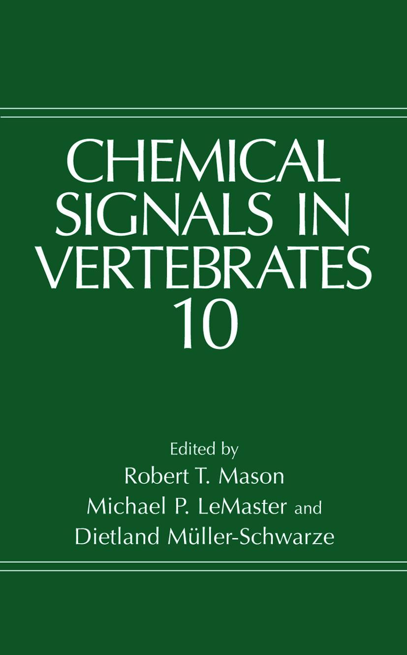 Vorderes Coverbild Chemical Signals in Vertebrates 10