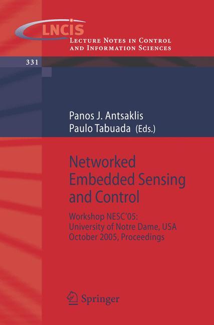 Vorderes Coverbild Networked Embedded Sensing and Control