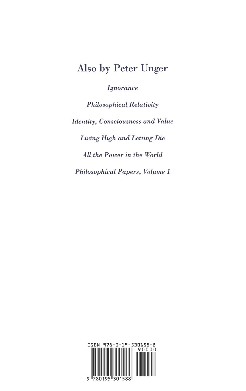 Rückseitencover Philosophical Papers