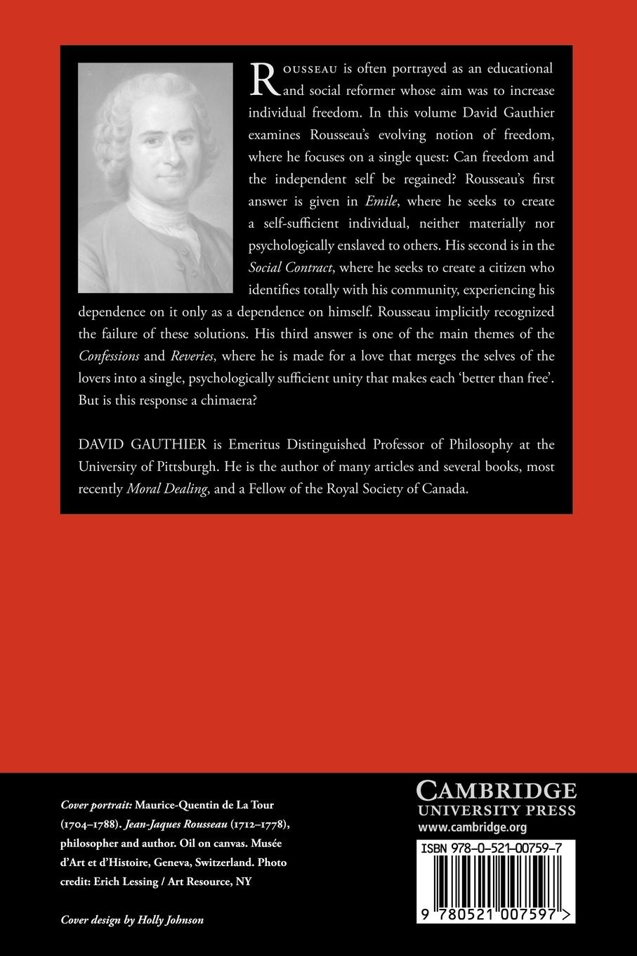 Rückseitencover Rousseau