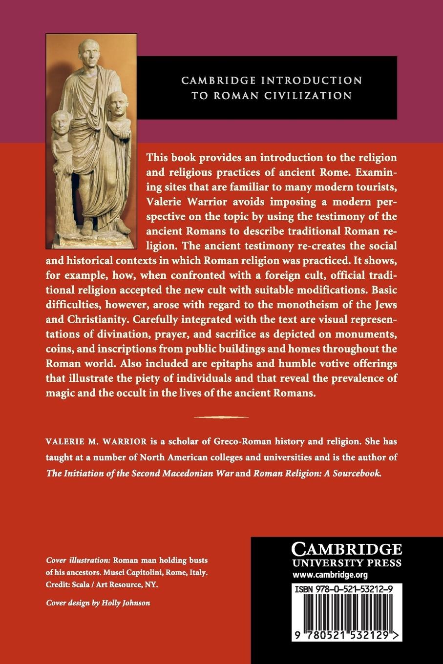 Rückseitencover Roman Religion