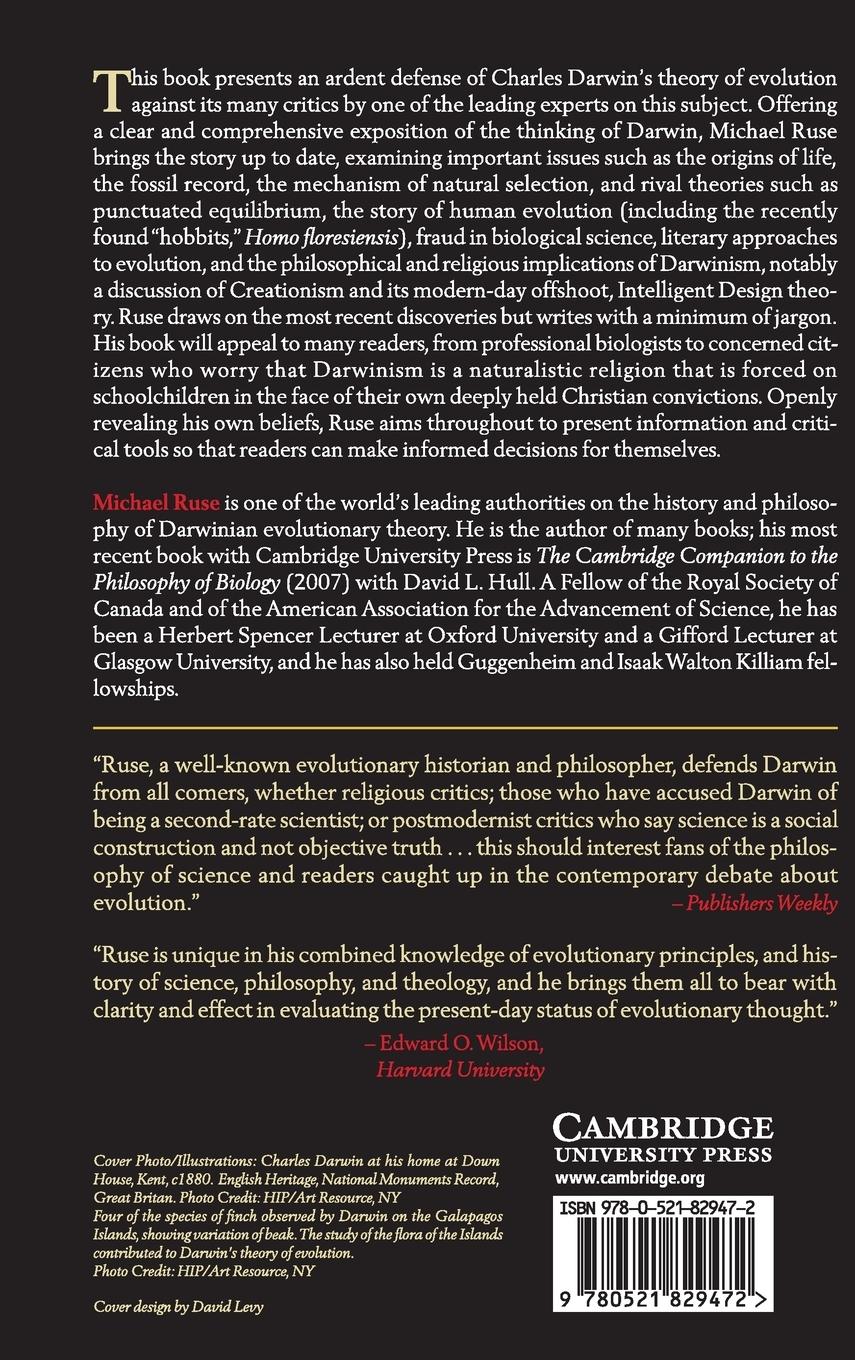 Rückseitencover Darwinism and its Discontents