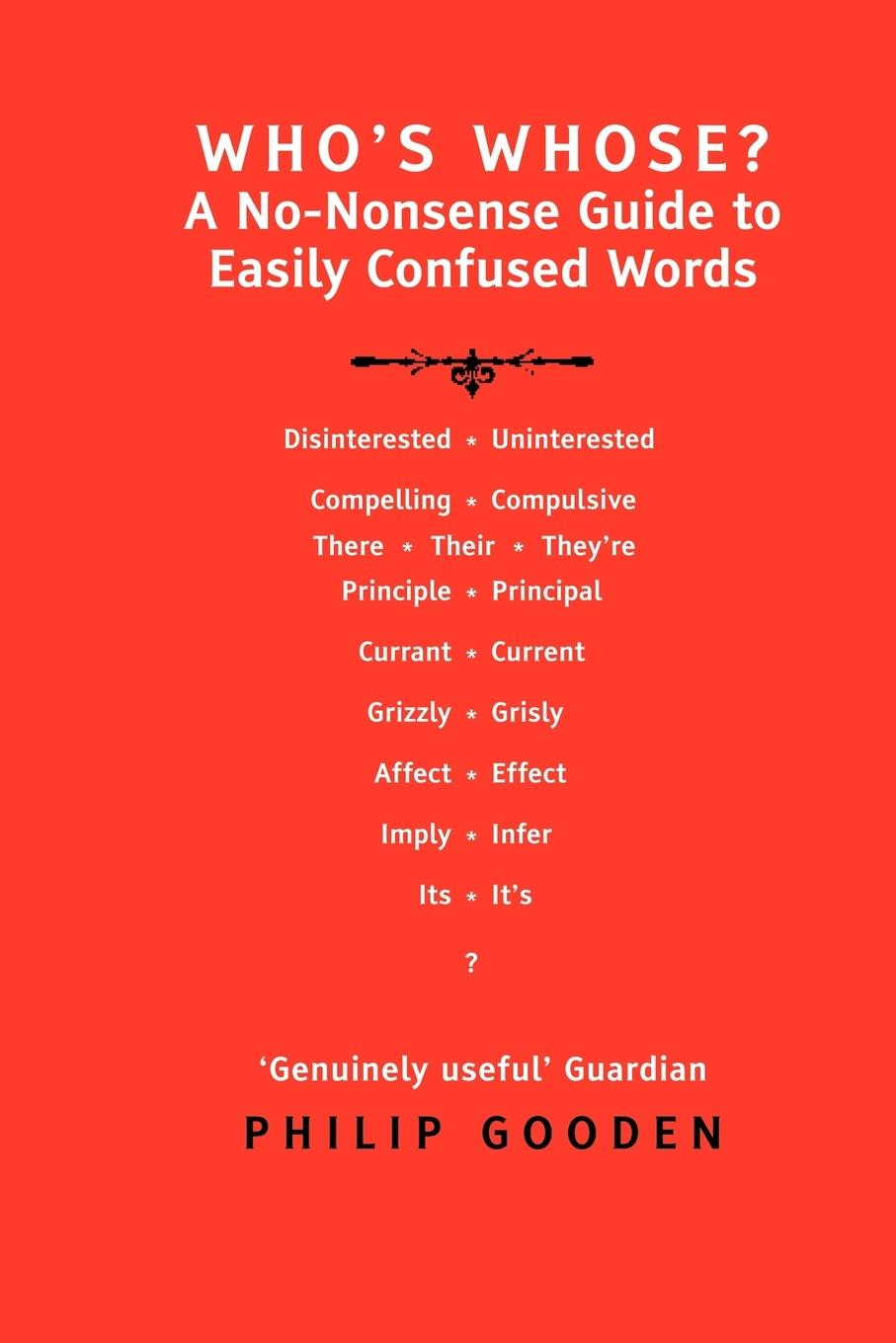 Vorderes Coverbild Who's Whose?