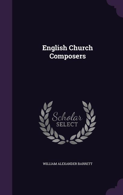 Vorderes Coverbild English Church Composers