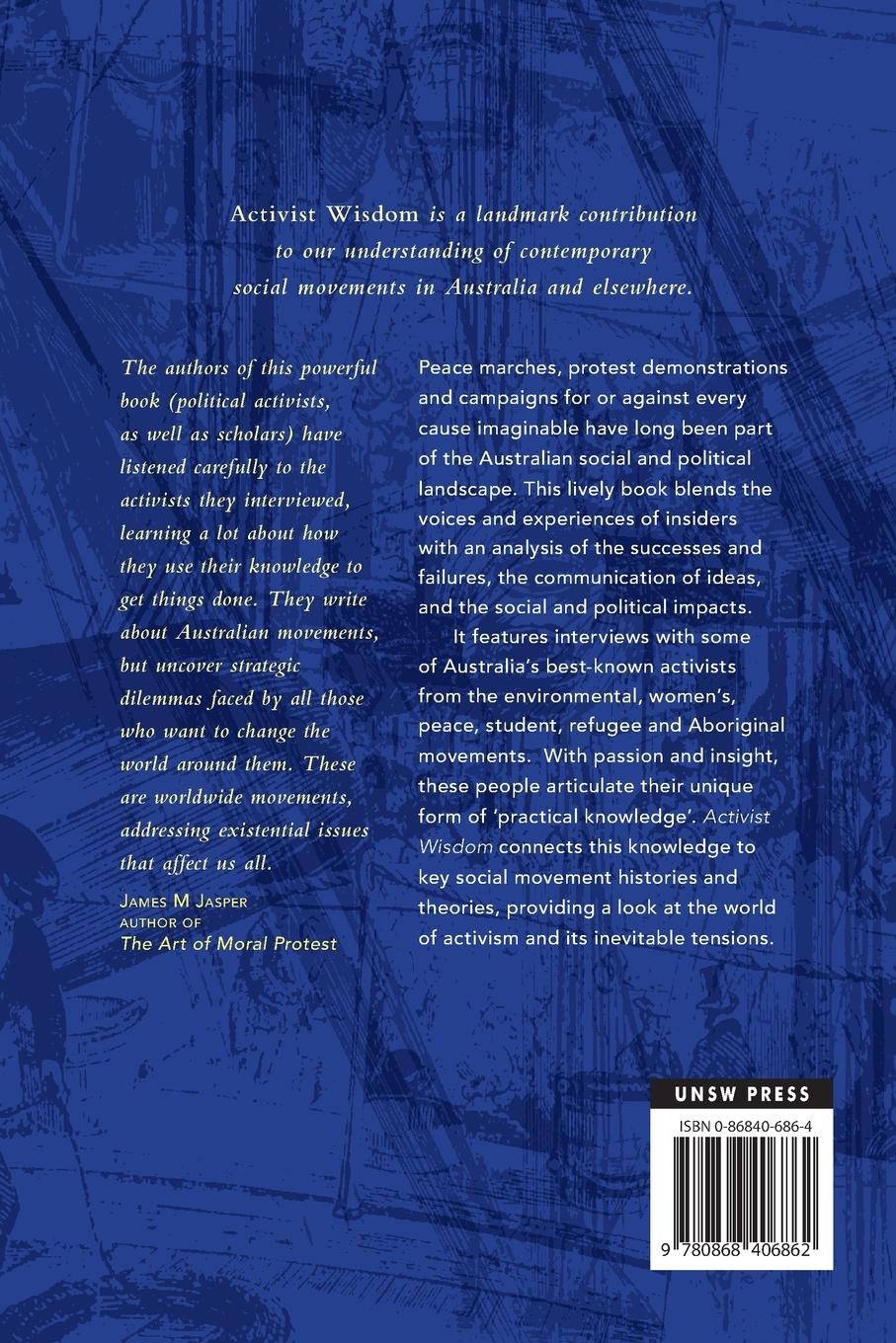 Rückseitencover Activist Wisdom