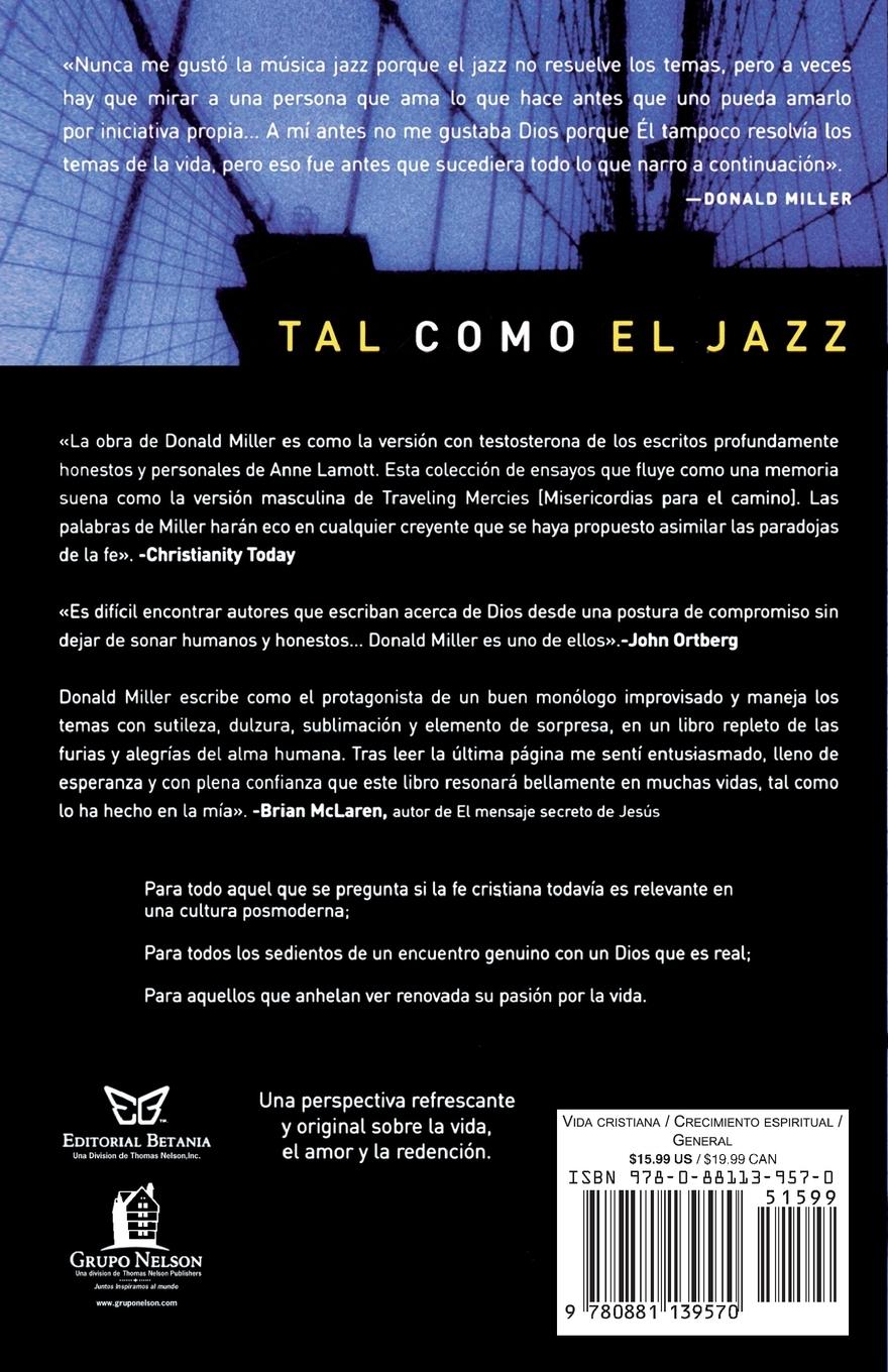 Rückseitencover Tal Como el Jazz