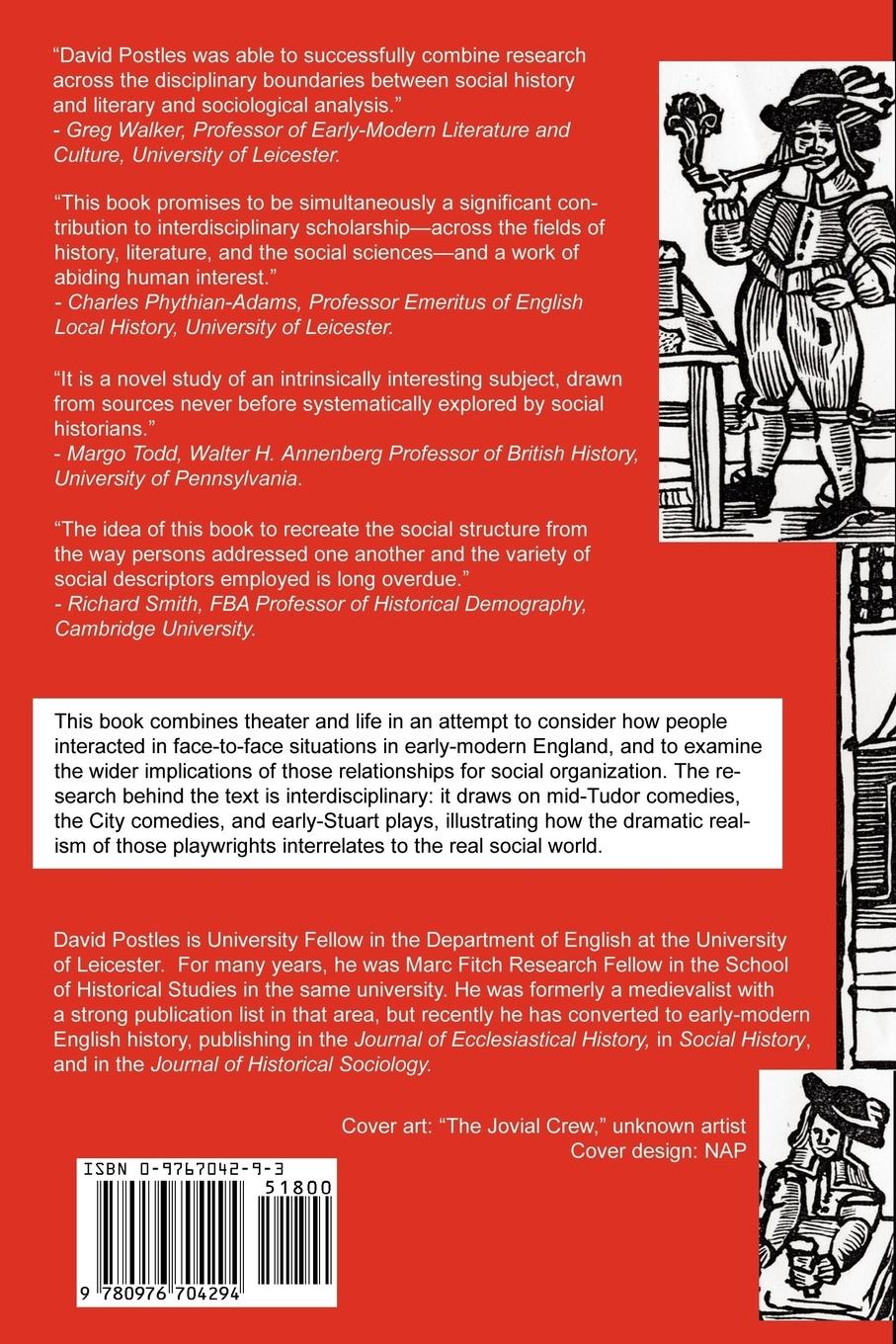 Rückseitencover Social Proprieties