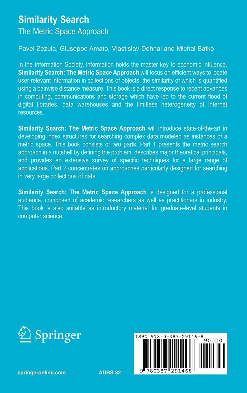 Rückseitencover Similarity Search