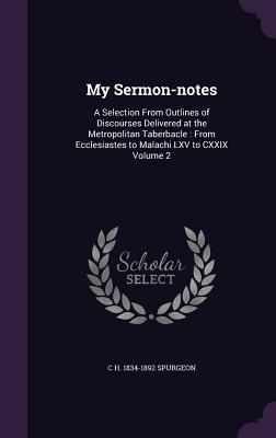 Vorderes Coverbild My Sermon-notes