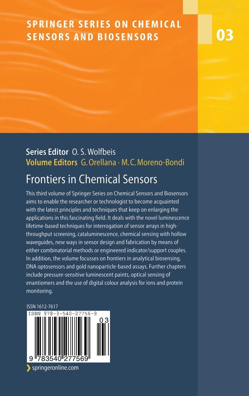 Rückseitencover Frontiers in Chemical Sensors