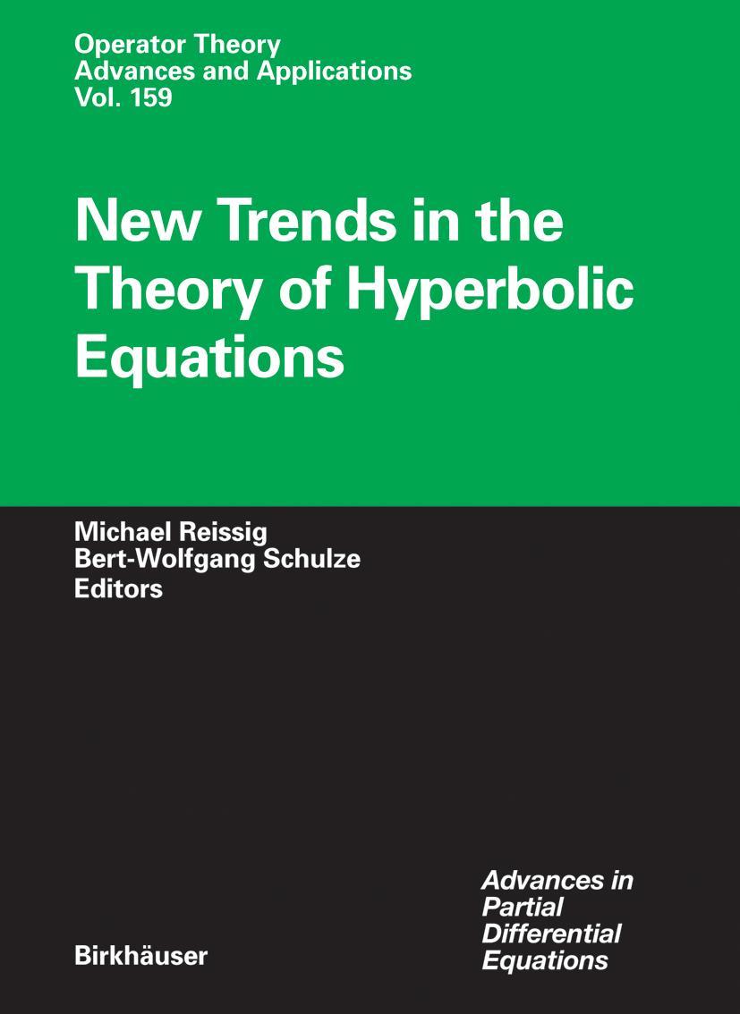 Vorderes Coverbild New Trends in the Theory of Hyperbolic Equations