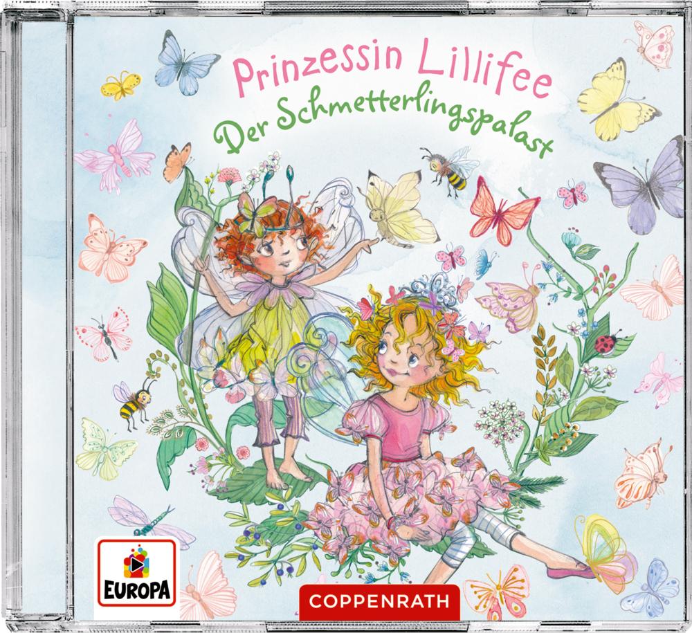 Vorderes Coverbild CD Hörspiel: Prinzessin Lillifee - Der Schmetterlingspalast