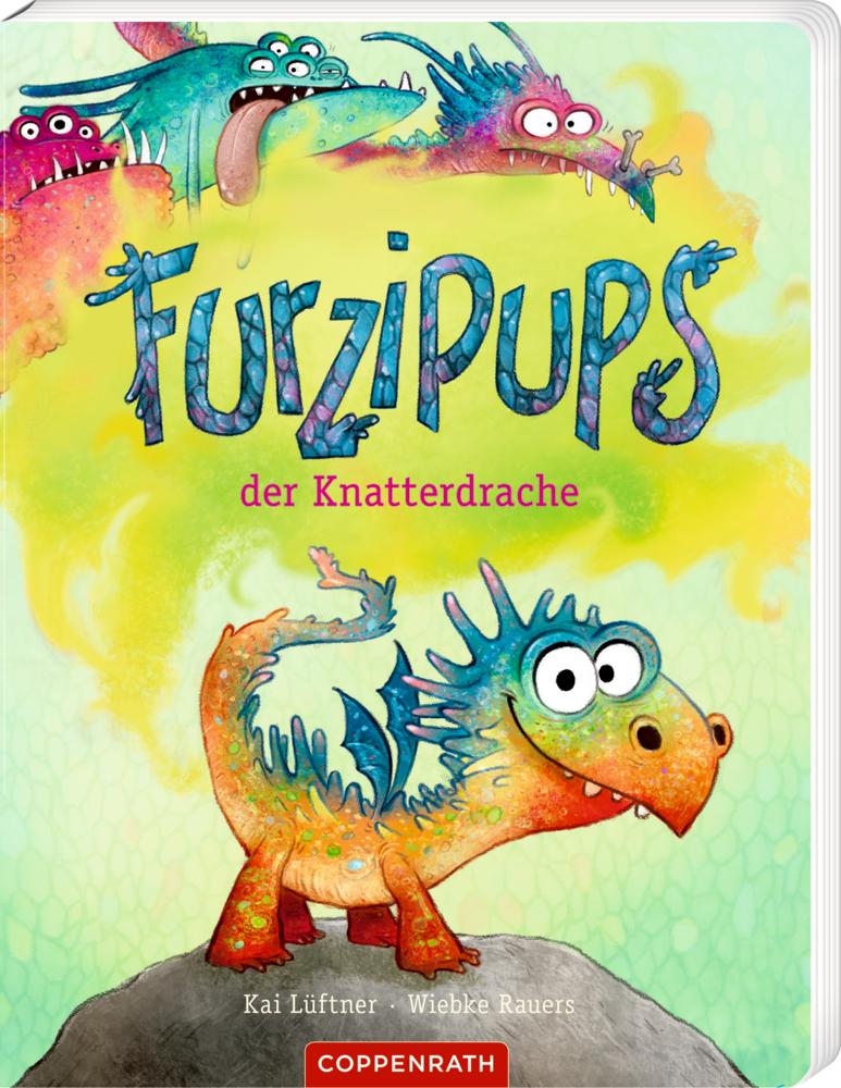 Vorderes Coverbild Furzipups, der Knatterdrache (Pappbilderbuch Miniausgabe)