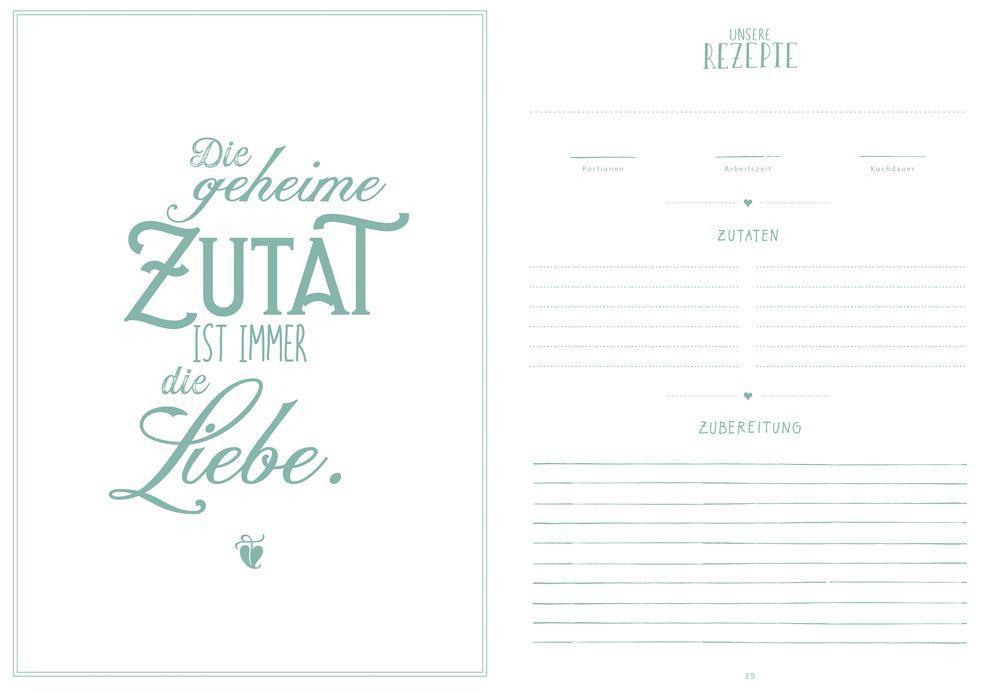 Beispielinhalt (Bild) Unsere liebsten Rezepte