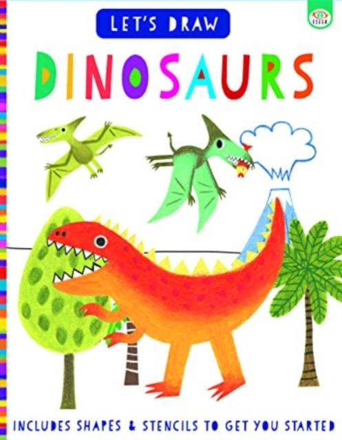 Vorderes Coverbild Let's Draw Dinosaurs