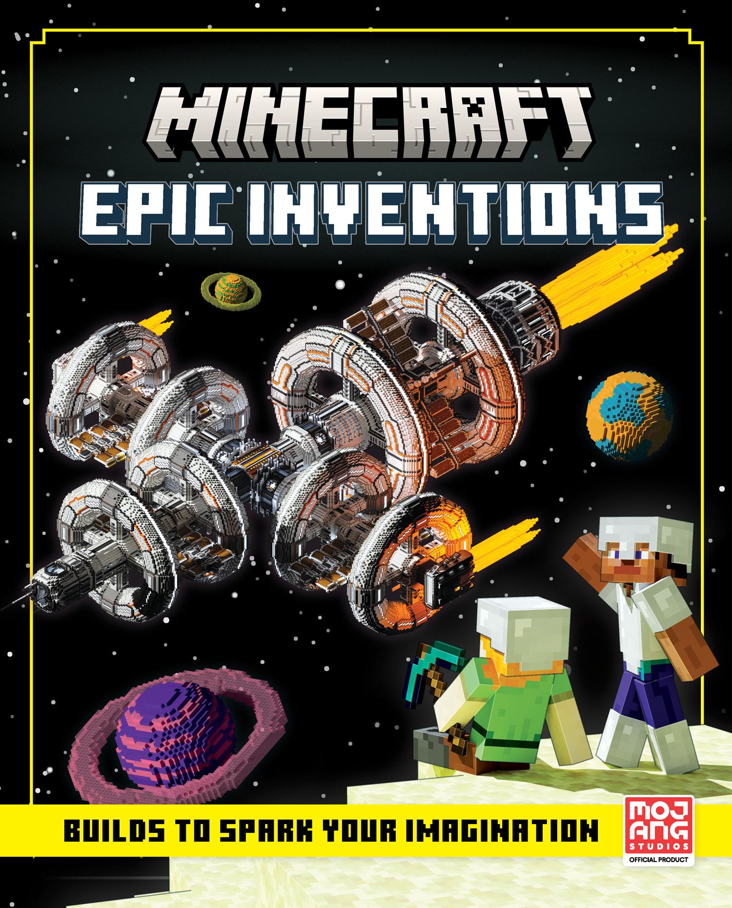 Vorderes Coverbild Minecraft Epic Inventions