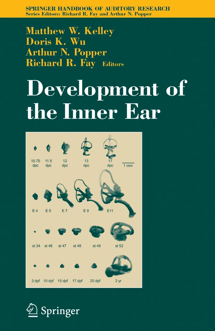 Vorderes Coverbild Development of the Inner Ear