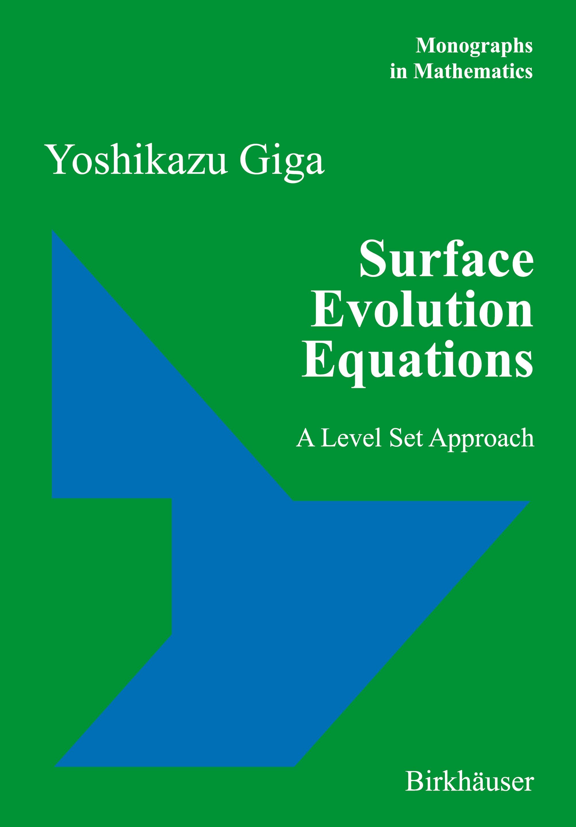 Vorderes Coverbild Surface Evolution Equations