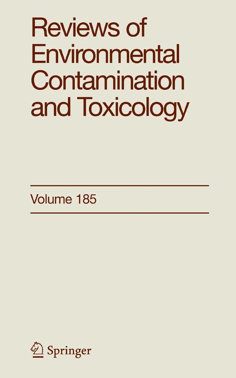 Vorderes Coverbild Reviews of Environmental Contamination and Toxicology 185