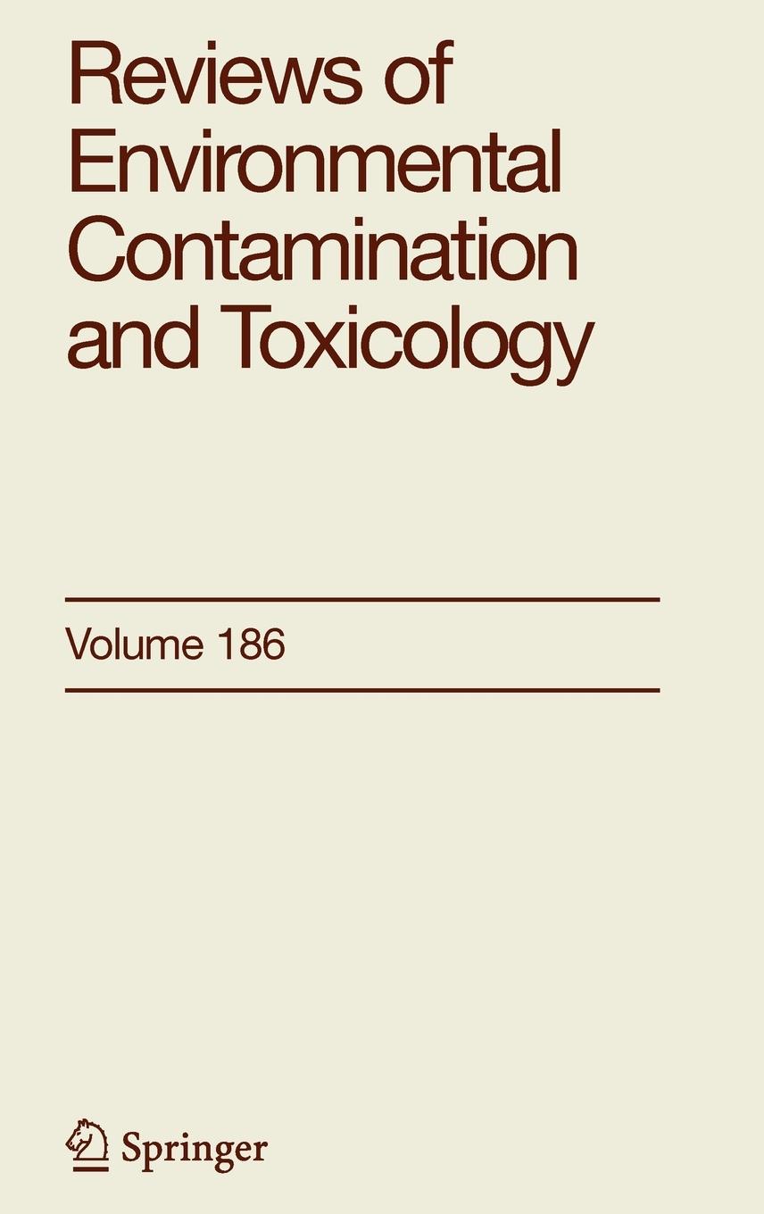 Vorderes Coverbild Reviews of Environmental Contamination and Toxicology 186