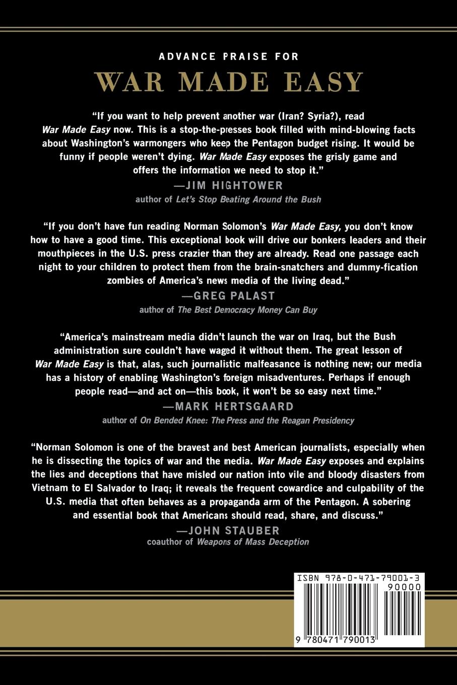 Rückseitencover War Made Easy