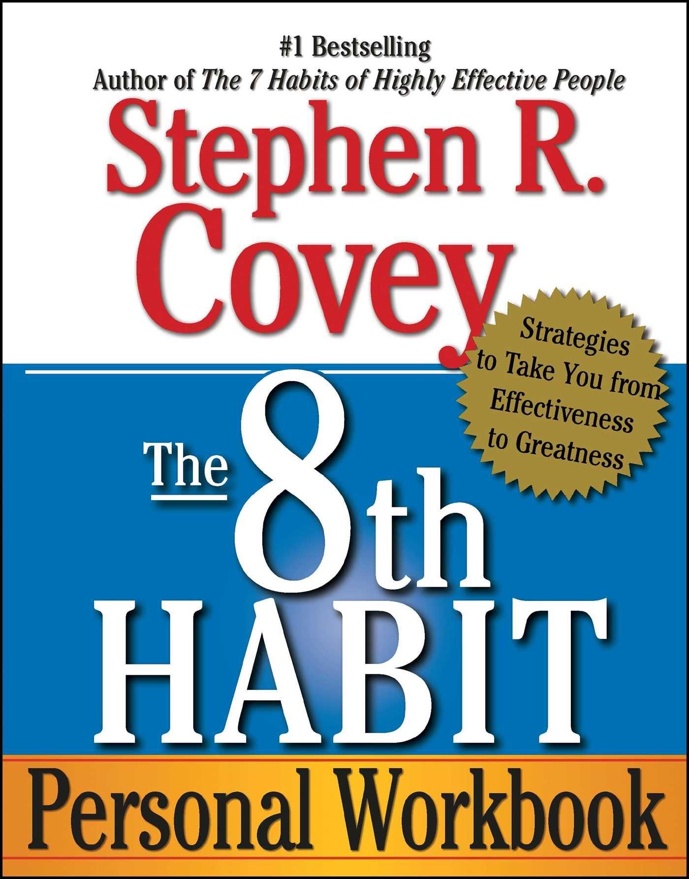 Vorderes Coverbild The 8th Habit Personal Workbook