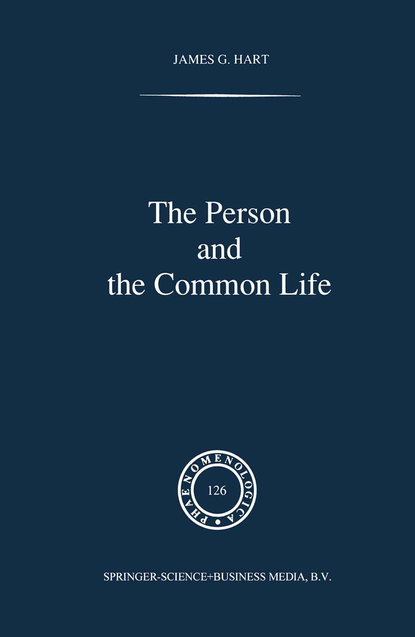 Vorderes Coverbild The Person and the Common Life