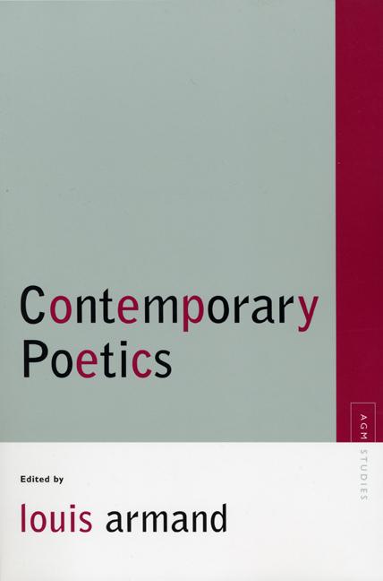 Vorderes Coverbild Contemporary Poetics