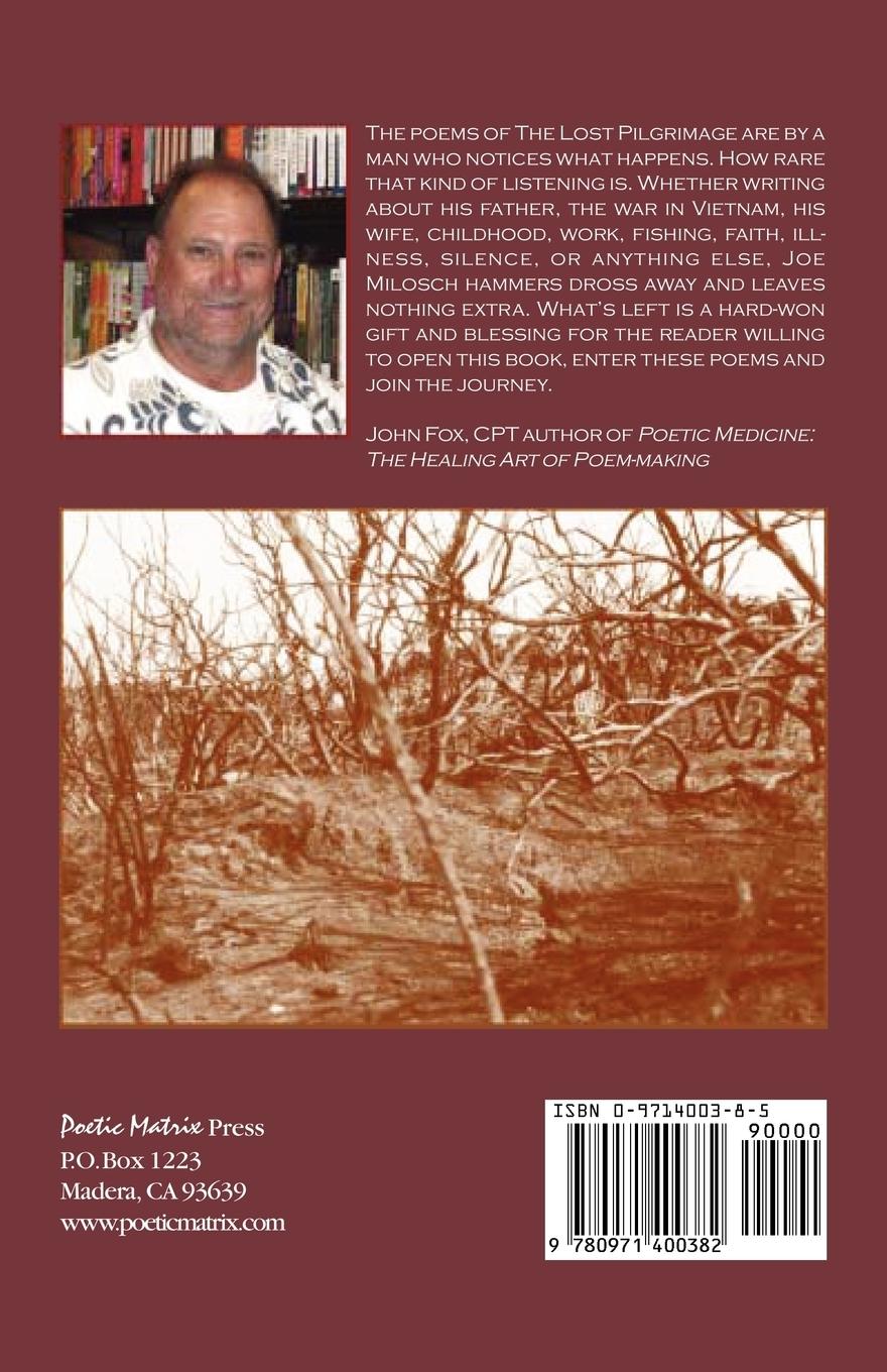 Rückseitencover The Lost Pilgrimage Poems