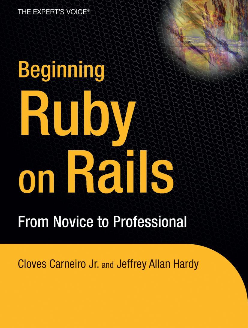 Vorderes Coverbild Beginning Rails