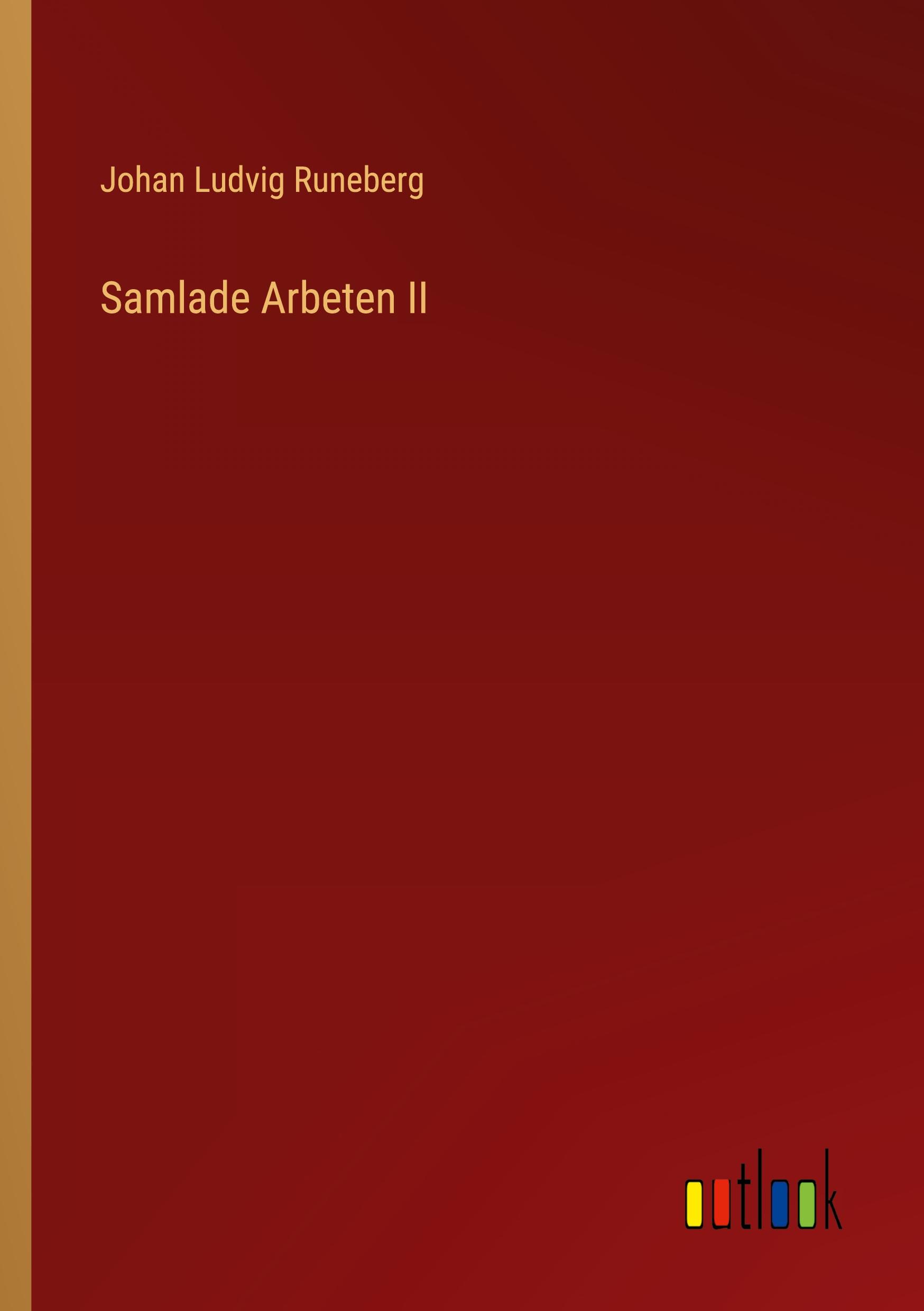 Vorderes Coverbild Samlade Arbeten II