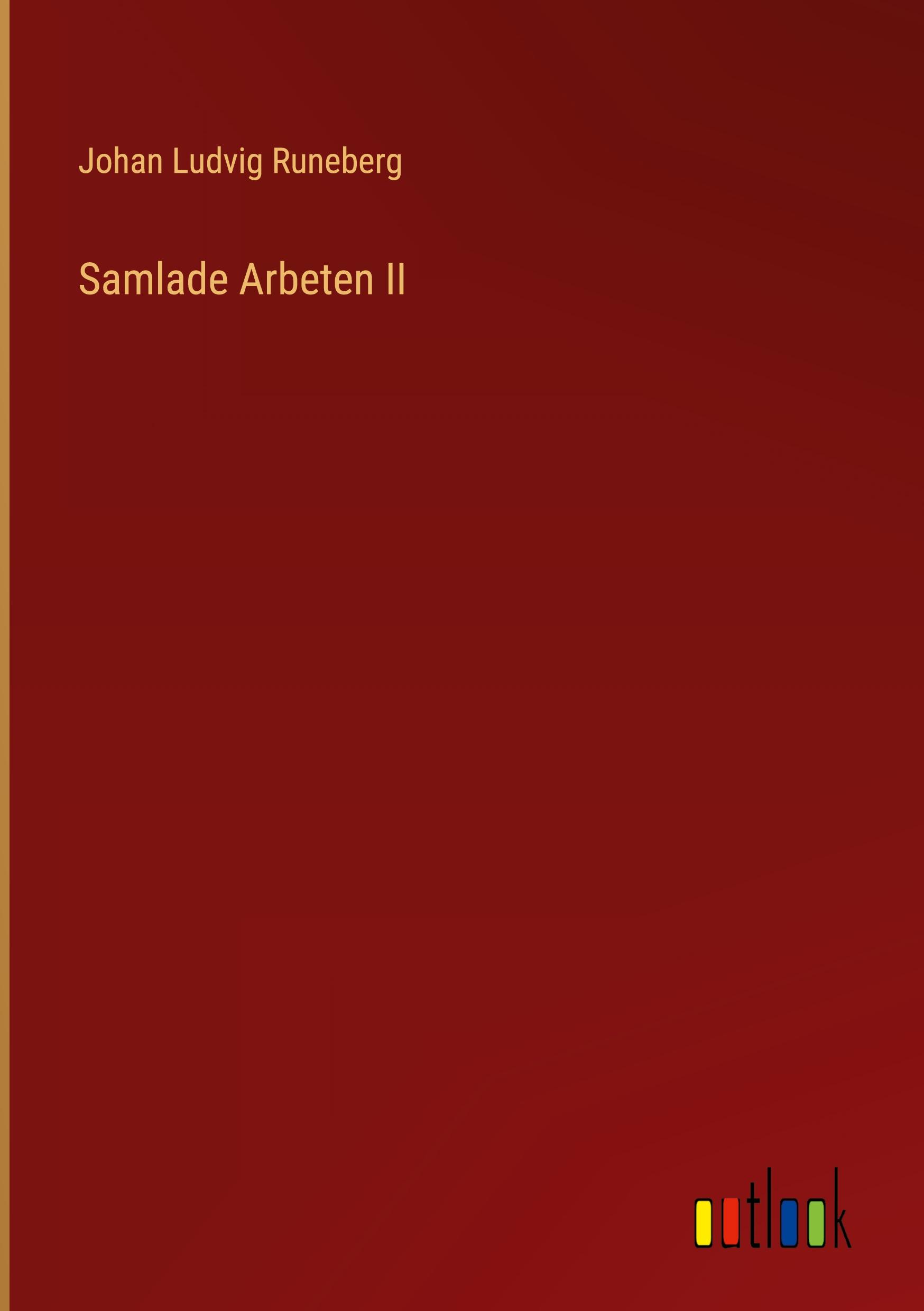 Vorderes Coverbild Samlade Arbeten II