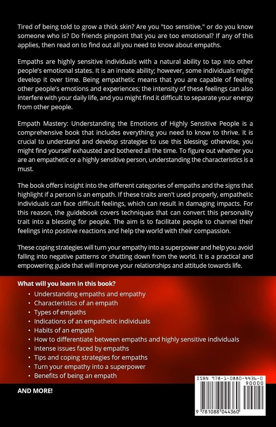 Rückseitencover Empath Mastery