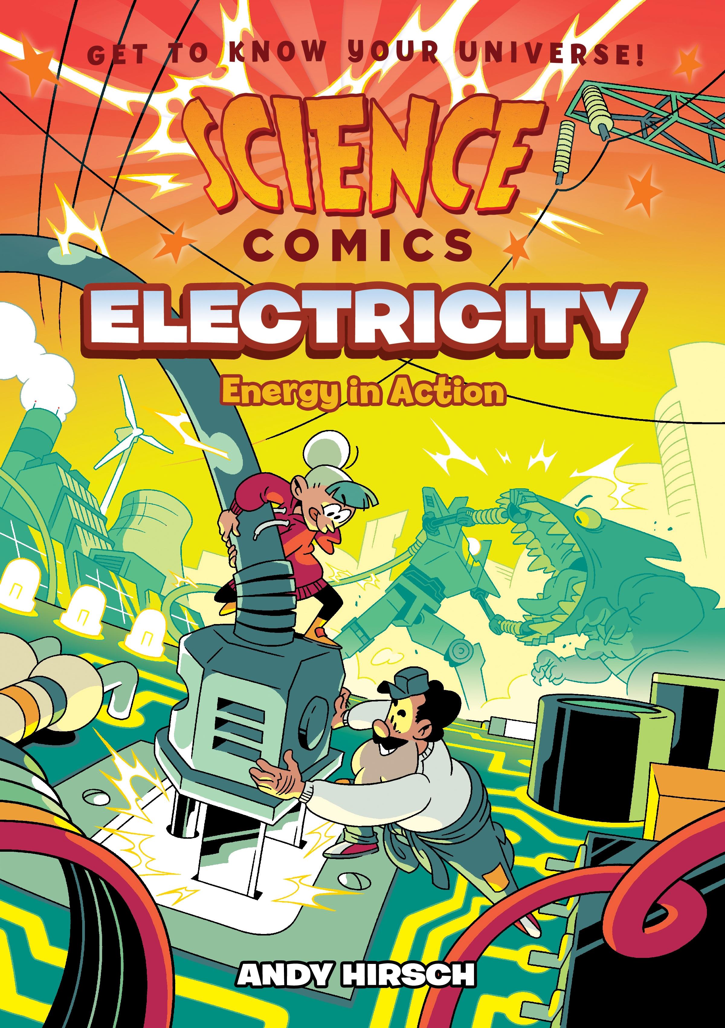 Vorderes Coverbild Science Comics: Electricity