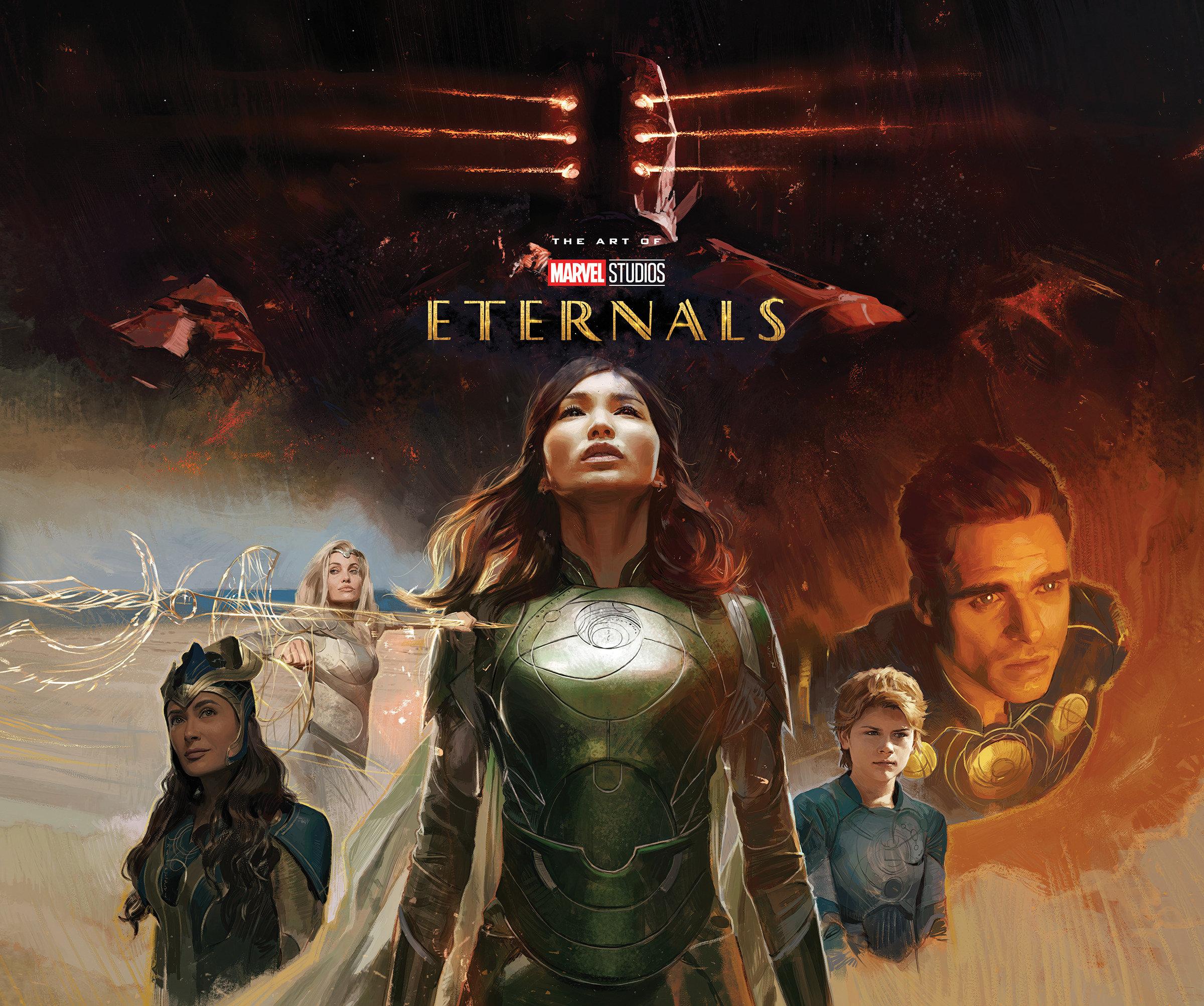 Vorderes Coverbild Marvel Studios' Eternals: The Art of the Movie